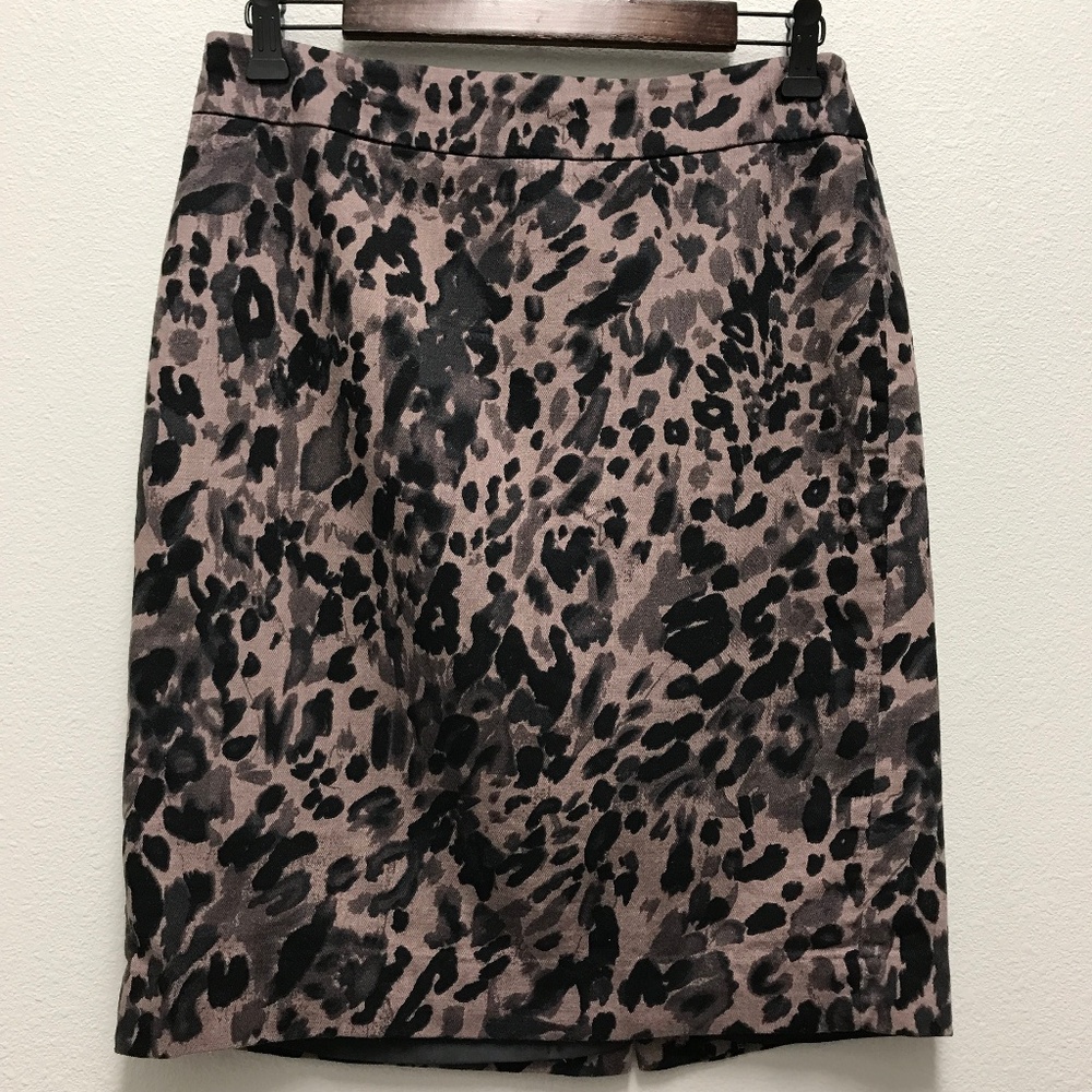 SOLD - Ann Taylor Animal Print Skirt